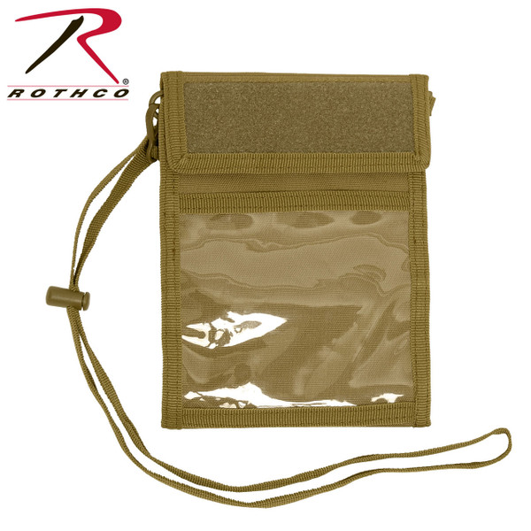 Rothco Deluxe ID Holder - Coyote Brown