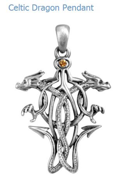 YTC Summit 2937 Celtic Dragon Pendant