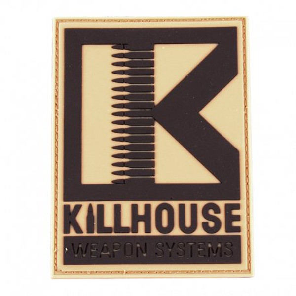 Killhouse Weapon Systems PVC 4x3 Patch - Tan