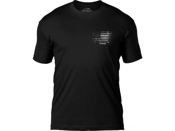 7.62 Design "Land of the Free" Premium Men's Patriotic T-Shirt (Size: Black / Large)