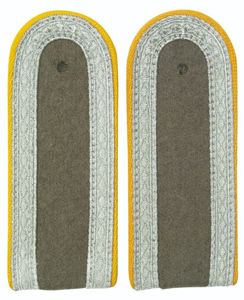 East German Yellow Sgt. Shoulder Boards