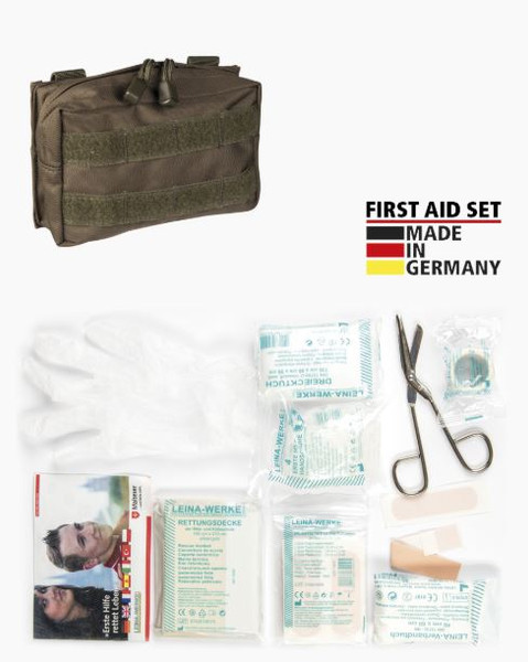 Mil-Tec OD 25-PC. First-Aid Set