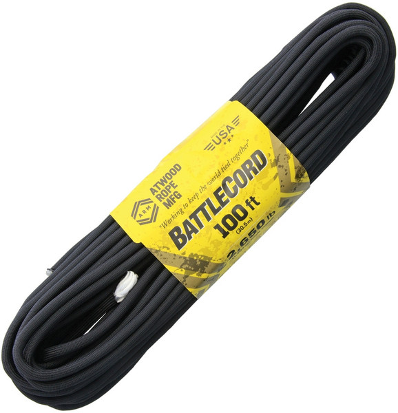 BattleCord Black 100 ft