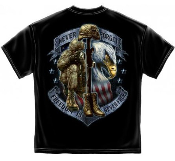 US Veteran "Freedom Is Never Free" T-Shirt