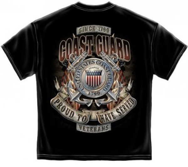 US Coast Guard "Proud To Have Served" T-Shirt