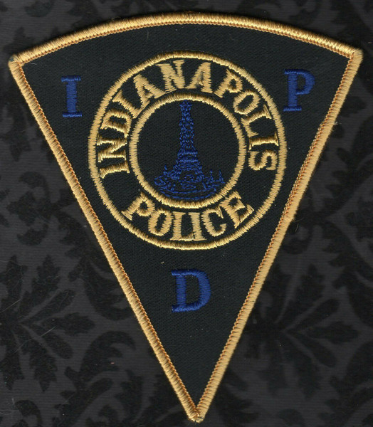 Indianapolis IN Police Patch - Small  2"