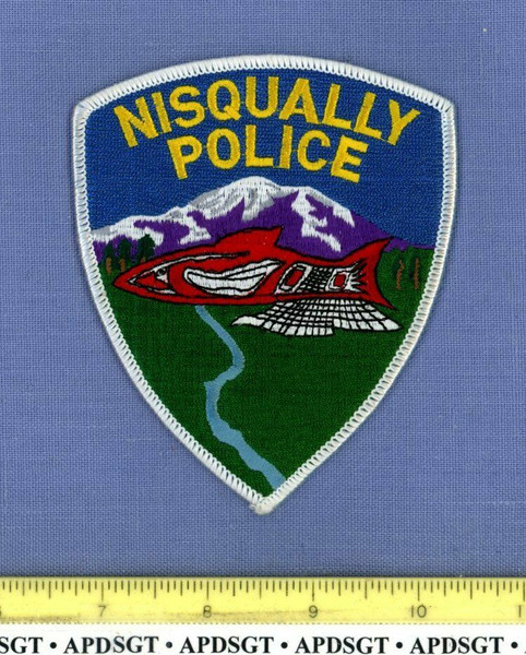Nisqually WA Police Patch