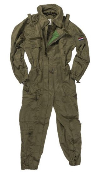 Dutch OD Aramid Tanker Coverall