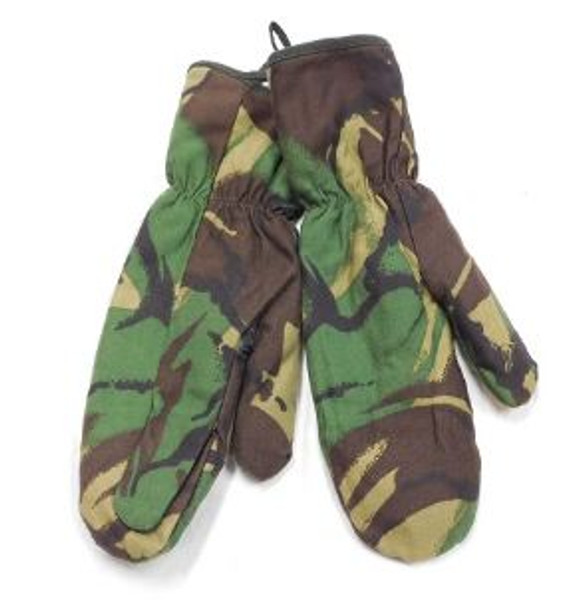 British Armed Forces Camo Lined Mittens