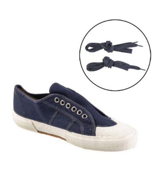 Italian Blue Navy Deck Shoes