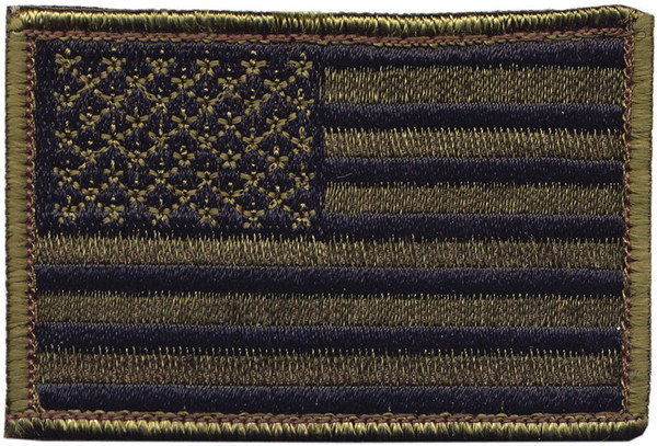 American Flag Patch OD
