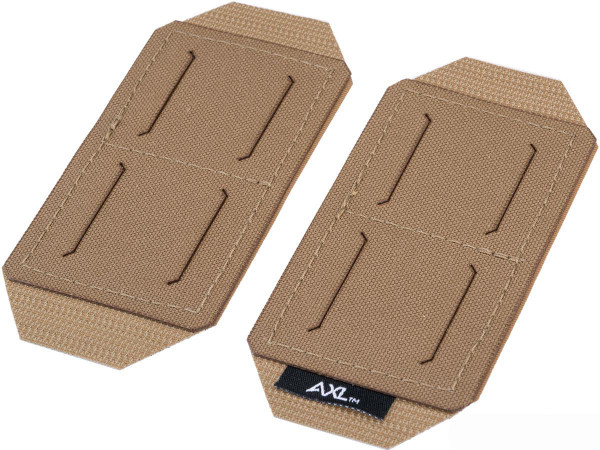 AXL Advanced Pouch Anywhere Upgrade Panel Set for MOLLE Tactical Pouches (Model: 2 Wide)