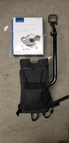 GoPro Hero 7 White w/ Over-the-Shoulder Mount and Accessory Package