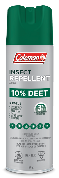10% Deet Insect Repellent 170g Aerosol