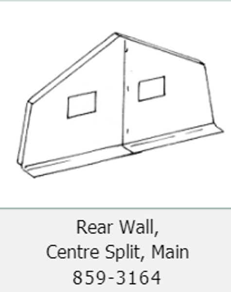 Canadian Armed Forces Modular Tent Section (End)