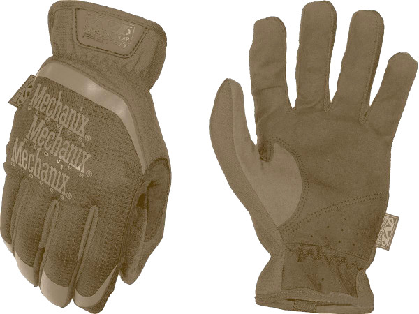 Mechanix Wear FastFit Tactical Touch Screen Gloves (Color: Coyote)