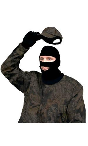 Stretch Fit Face Mask Full Hood Black