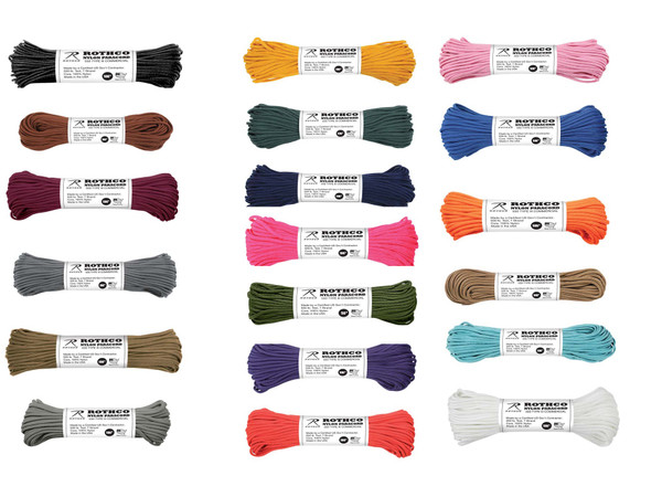 Rothco Nylon Paracord Type III 550 LB