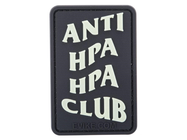 "Anti HPA" Glow in the Dark PVC Morale Patch