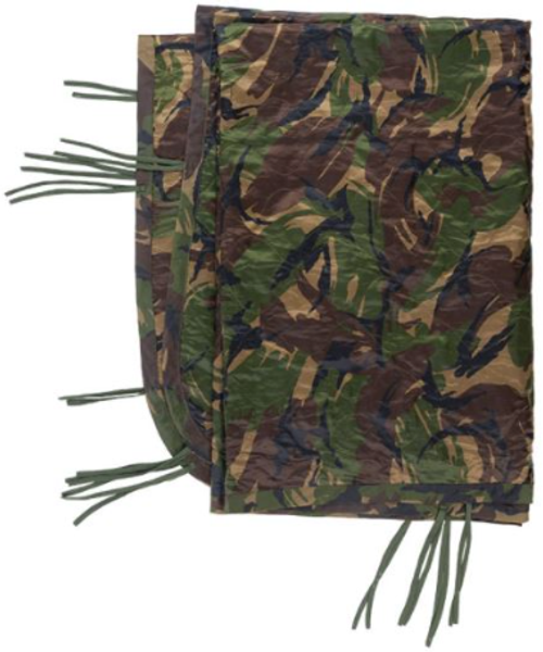 Dutch Military Issue Camo Poncho Liner