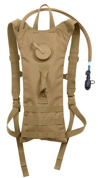 Rothco MOLLE 3 Liter Backstrap Hydration System - Coyote Brown