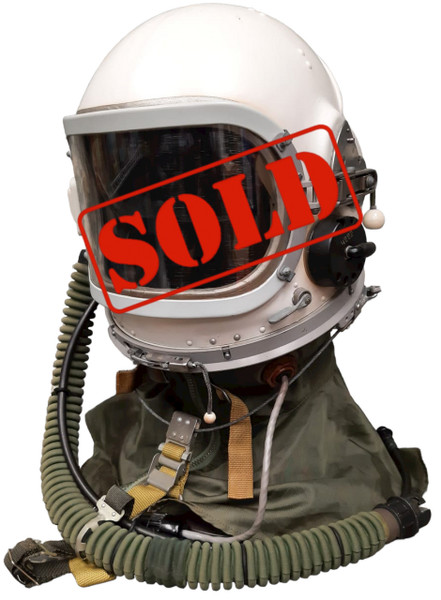 Soviet Air Force High Altitude Helmet GSh-6A w/ Collar