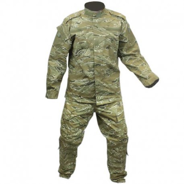 Combat Uniform - 2 Piece Set - Pants and Jacket - Tiger Stripe