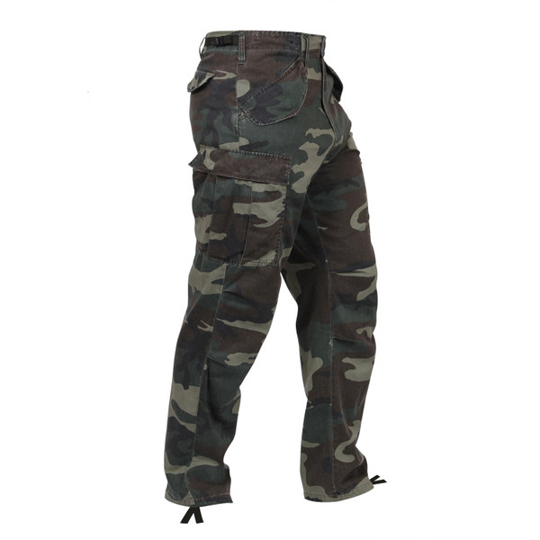 Rothco Vintage M-65 Field Pants - Woodland Camo