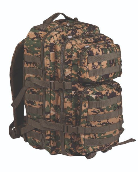 Mil-Tec Digital Woodland Camo Large Assault Pack
