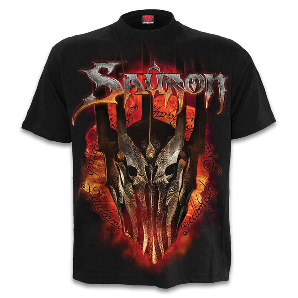 LOTR Sauron Short-Sleeved Black T-Shirt
