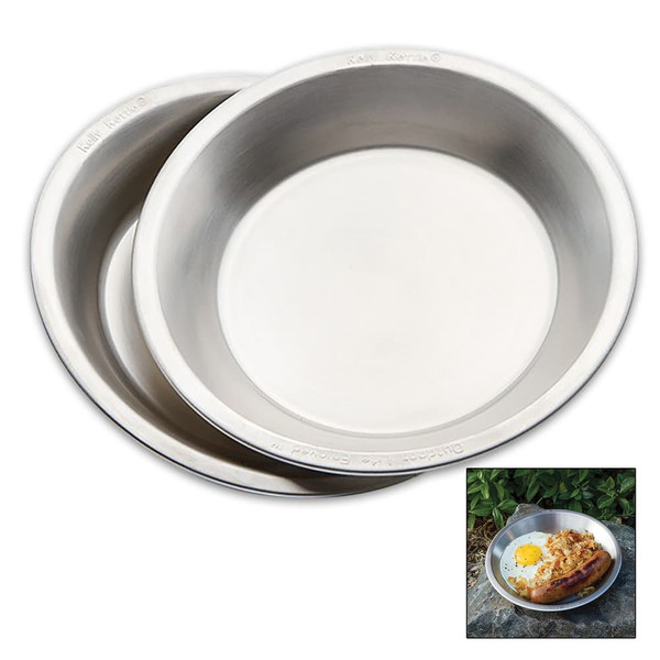 Kelly Kettle Two-Pack Camp Plates