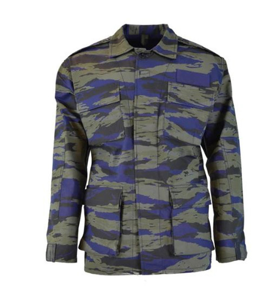 Greek Blue Camo BDU Field Jacket