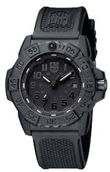 Luminox Navy Seal Series PC Carbon Watch, XS.3501.BO.F Blackout 45MM