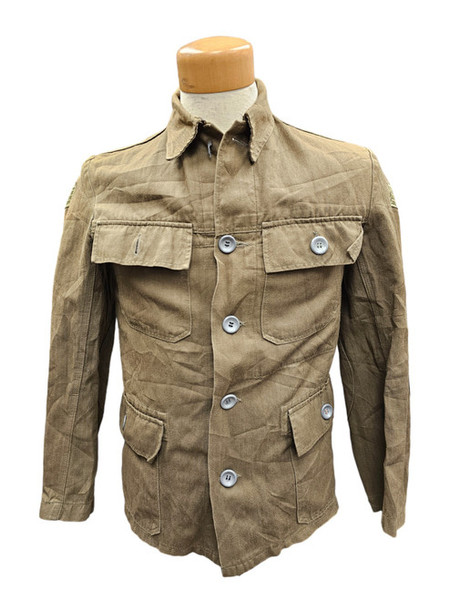 Vintage 1980's German Armed Forces Green BDU Jacket