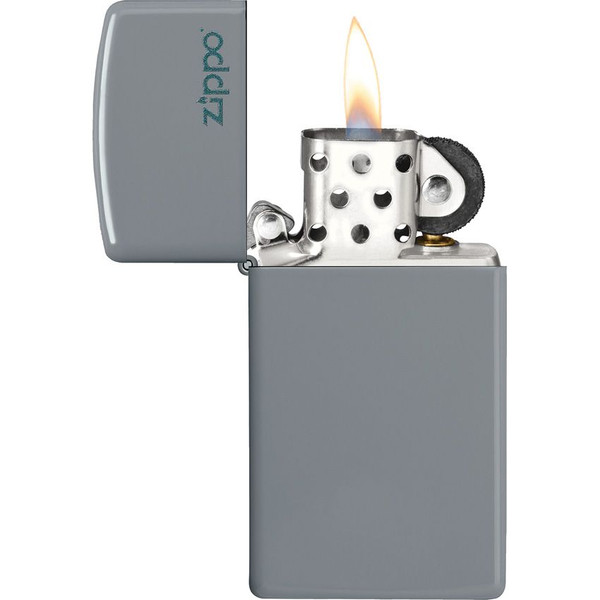 Zippo Slim Lighter Gray