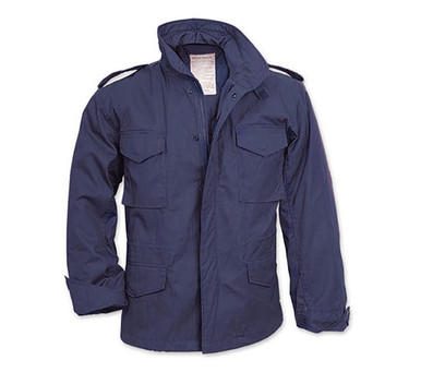 Lfb Rtc Jacket Rothco M-65 Field Jacket - Navy Blue - CampXSurplus