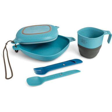 Six Piece Mess Kit Blue - CampXSurplus