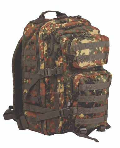 Mil-Tec Flectar Camo Large Assault Pack - CampXSurplus