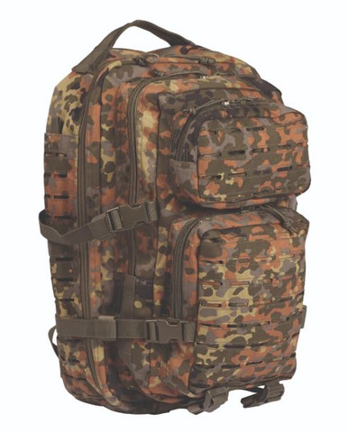 Mil-Tec Flectar Camo Large Laser Cut Assault Pack - CampXSurplus