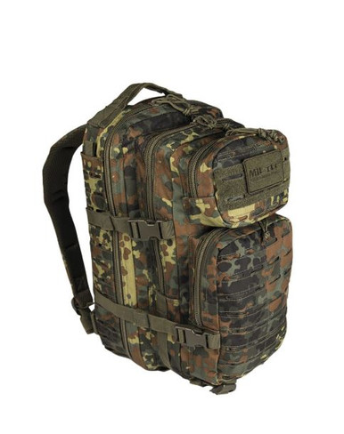 Mil-Tec Flectar Camo Small Laser Cut Assault Pack - CampXSurplus