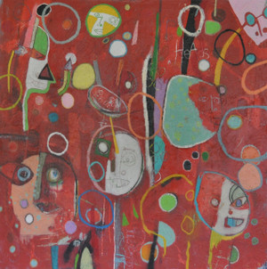 The Heads
Mixed Media on Canvas
Gallery Wrapped
48" x 48"