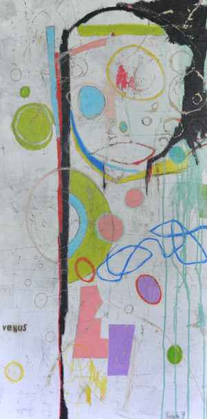 Venus II
Mixed Media on Canvas
Gallery Wrapped
24" x 48"
