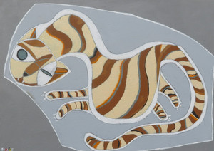 Feline Fatale - Series 15
Acrylic on Unstretched Canvas
16 7/8" x 22 7/8"