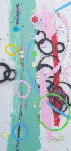 Vanity
Acrylic, Pastel and Oil on Canvas
Gallery Wrapped
24" x 48"