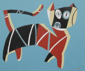 Feline Fatale - Series 67
Acrylic on Stretched Canvas
24" x 20"