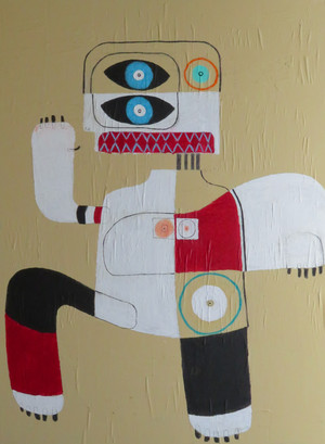 The Naked Dance # 1
Mixed Media on Canvas
Gallery Wrapped
36" x 48"