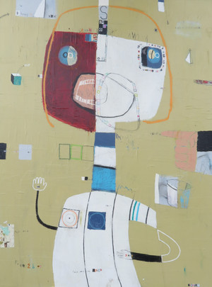 I Will Drink My Cup of Laughter
Mixed Media on Canvas
Gallery Wrapped
30 x 40"