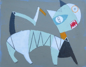 Feline Fatale - Series 170 - Ferocious Feline
Acrylic on Stretched Canvas
16 x 20"