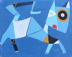 Feline Fatale - Series 172 - Ferocious Feline
Acrylic on Stretched Canvas
16 x 20"