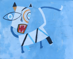 Feline Fatale - Series 179 - Ferocious Feline
Acrylic on Stretched Canvas
16 x 20"